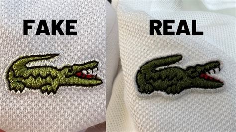 lacoste fake bag|lacoste polo counterfeit vs real.